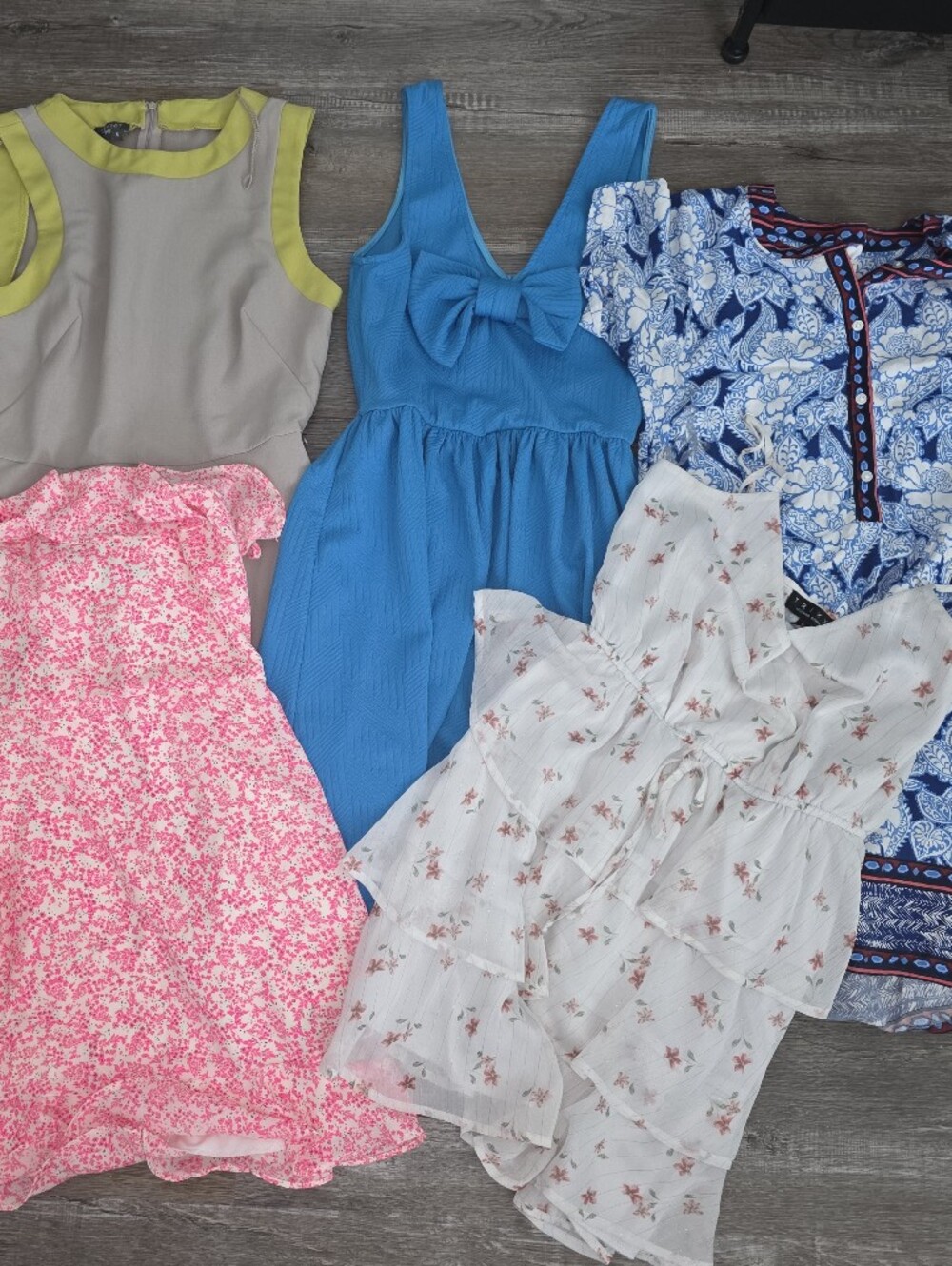 Women's Spring Summer Dress Bundle S  Loft, Everly, Trixxi, Muse 5 Dresses